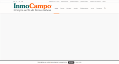 Desktop Screenshot of inmocampo.com